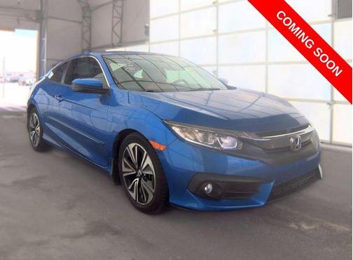 Aegean Blue Metallic 2016 Honda Civic EX-T