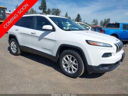 Bright White Clearcoat 2018 Jeep Cherokee Latitude