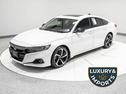 Platinum White Pearl 2022 Honda Accord Sport 1.5T