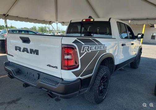 Bright White Clearcoat 2026 RAM 1500 Rebel