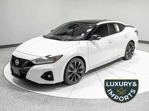 Pearl White Tricoat 2021 Nissan Maxima 3.5 SR