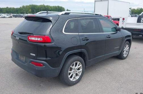 Diamond Black Crystal Pearlcoat 2018 Jeep Cherokee Latitude