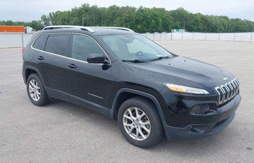 Diamond Black Crystal Pearlcoat 2018 Jeep Cherokee Latitude