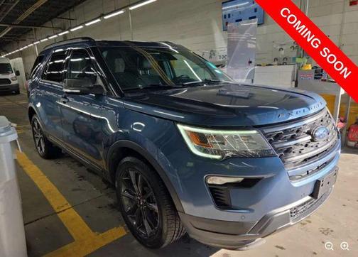 Blue Metallic 2019 Ford Explorer XLT