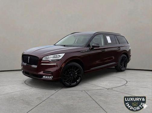 Burgundy Velvet Metallic Tinted Clearcoat 2022 Lincoln Aviator Reserve AWD