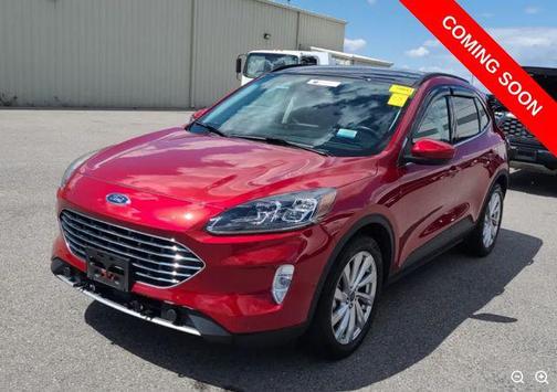Rapid Red Metallic Tinted Clearcoat 2021 Ford Escape Titanium
