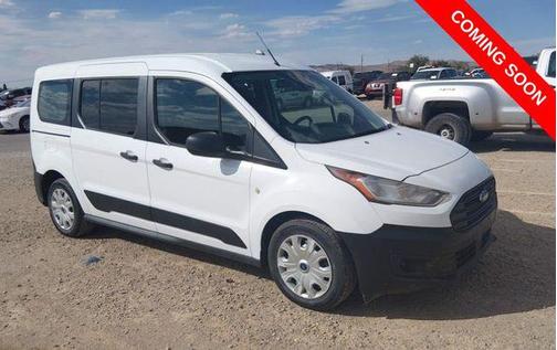 Frozen White 2020 Ford Transit Connect XL w/Rear Liftgate