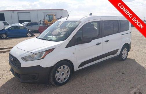 Frozen White 2020 Ford Transit Connect XL w/Rear Liftgate