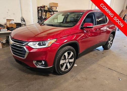 Cajun Red Tintcoat 2019 Chevrolet Traverse LT Leather
