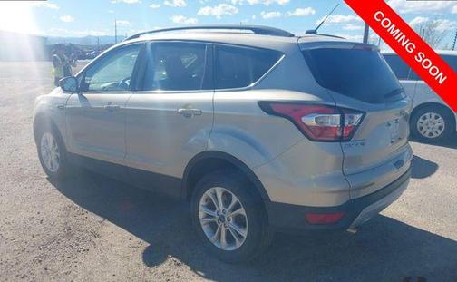 White Gold Metallic 2018 Ford Escape SE