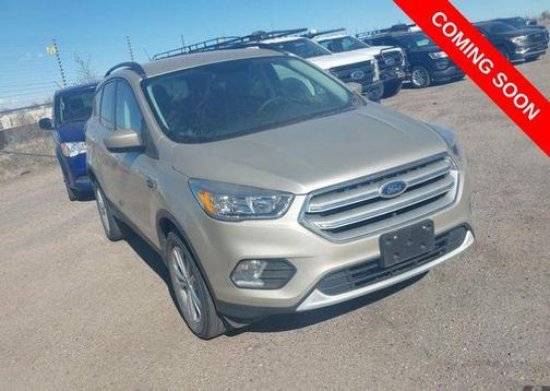 White Gold Metallic 2018 Ford Escape SE