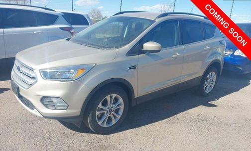 White Gold Metallic 2018 Ford Escape SE