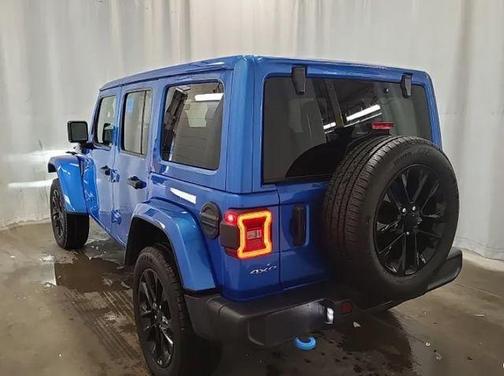 Hydro Blue Pearlcoat 2024 Jeep Wrangler 4xe Sahara