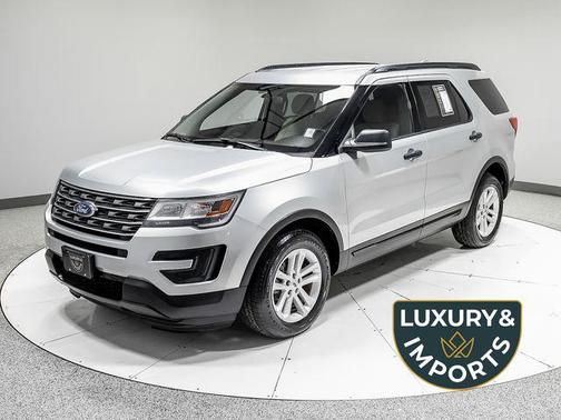 Ingot Silver Metallic 2017 Ford Explorer Base