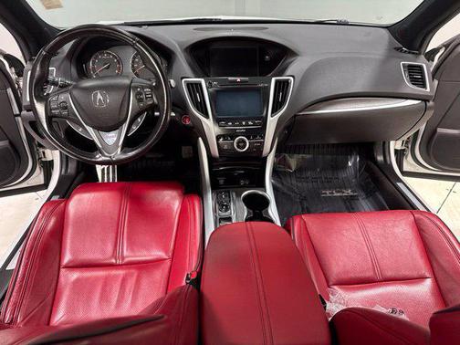 Platinum White Pearl 2020 Acura TLX Technology