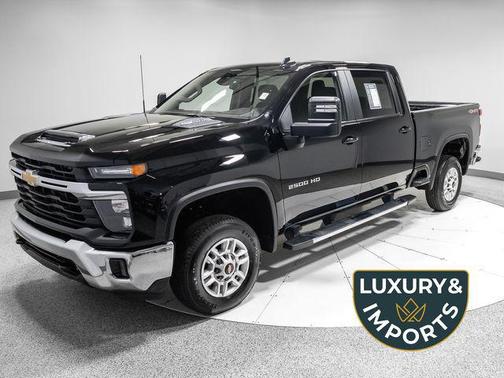 Black 2025 Chevrolet Silverado 2500 LT