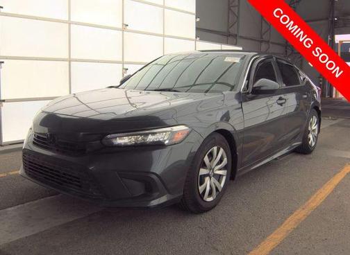 Crystal Black Pearl 2022 Honda Civic LX