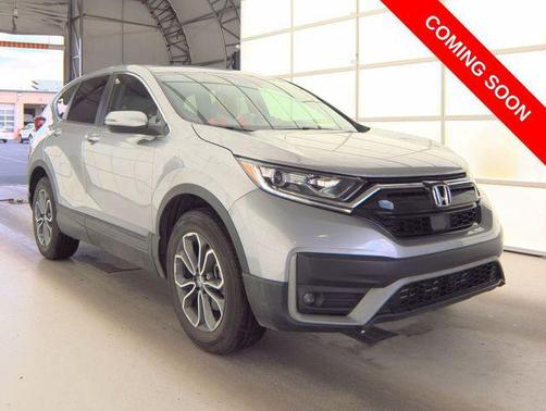 Silver 2021 Honda CR-V AWD EX-L