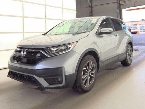 Silver 2021 Honda CR-V AWD EX-L