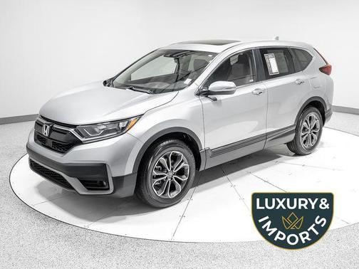 Silver 2021 Honda CR-V AWD EX-L