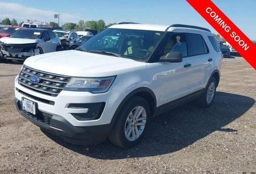 Oxford White 2017 Ford Explorer Base