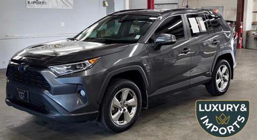 Magnetic Gray Metallic 2021 Toyota RAV4 Hybrid XLE Premium