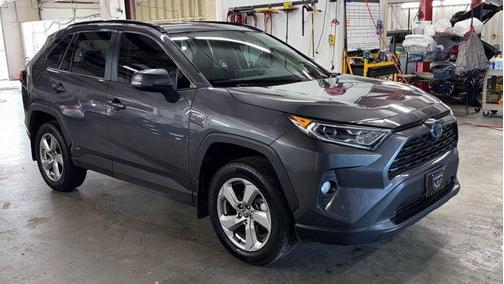 Magnetic Gray Metallic 2021 Toyota RAV4 Hybrid XLE Premium
