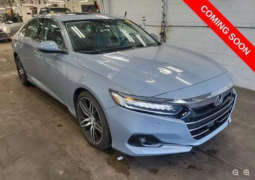 Gray 2021 Honda Accord Touring 2.0T