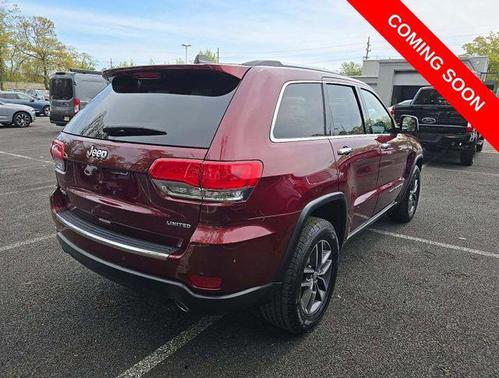 Velvet Red Pearlcoat 2017 Jeep Grand Cherokee Limited