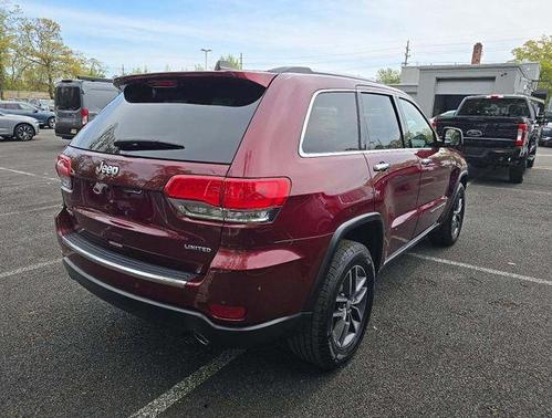 Velvet Red Pearlcoat 2017 Jeep Grand Cherokee Limited