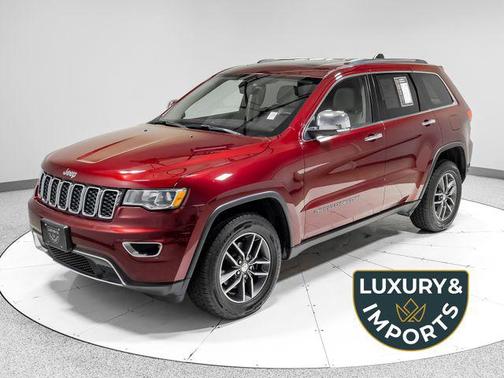 Velvet Red Pearlcoat 2017 Jeep Grand Cherokee Limited