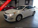Diamond White Pearl 2015 Hyundai SONATA Hybrid Base