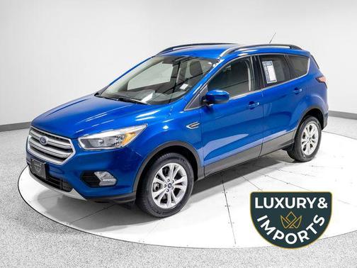 Lightning Blue Metallic 2018 Ford Escape SE