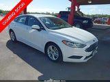 Oxford White 2018 Ford Fusion Hybrid S