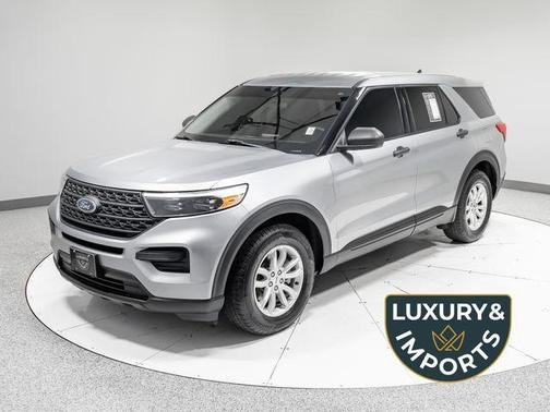 Iconic Silver Metallic 2021 Ford Explorer Base