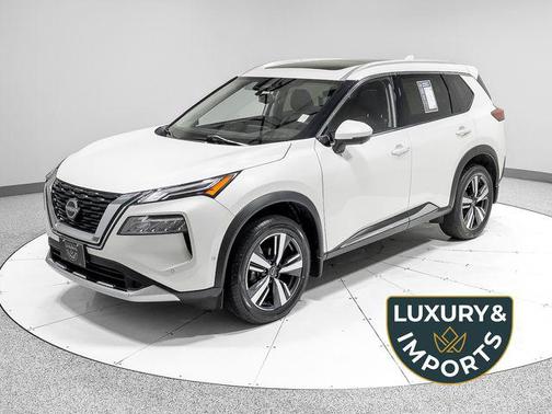 Pearl White Tricoat 2023 Nissan Rogue Platinum