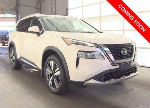 Pearl White Tricoat 2023 Nissan Rogue Platinum