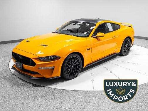 Orange Fury Metallic Tri-Coat 2019 Ford Mustang GT Premium