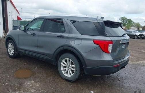 Gray Metallic 2021 Ford Explorer Base