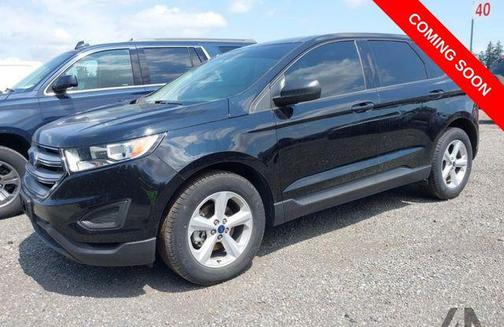 Shadow Black 2018 Ford Edge SE