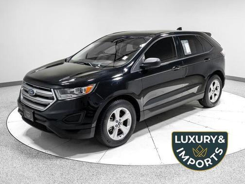 Shadow Black 2018 Ford Edge SE