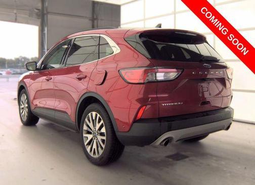 Rapid Red Metallic Tinted Clearcoat 2020 Ford Escape Titanium