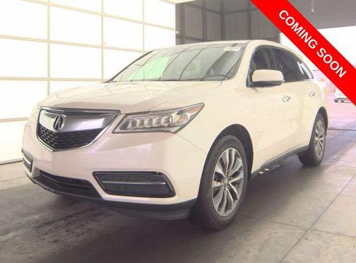 White Diamond Pearl 2016 Acura MDX 3.5L w/Technology Package