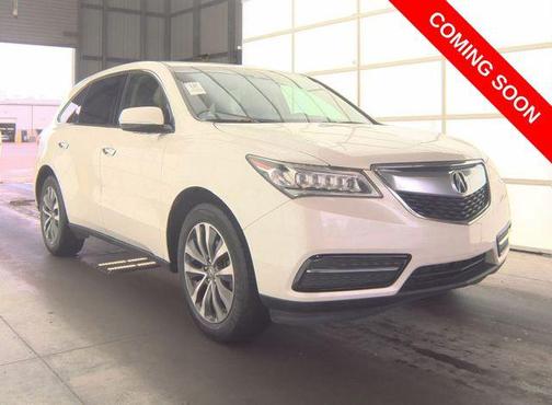 White Diamond Pearl 2016 Acura MDX 3.5L w/Technology Package