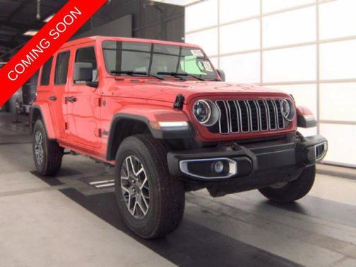 Firecracker Red Clearcoat 2026 Jeep Wrangler 4-Door Sahara 4x4