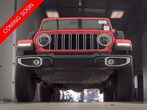 Firecracker Red Clearcoat 2026 Jeep Wrangler 4-Door Sahara 4x4
