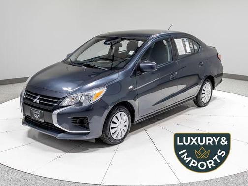 Graphite Gray Metallic w/Black Roof 2024 Mitsubishi Mirage G4 ES