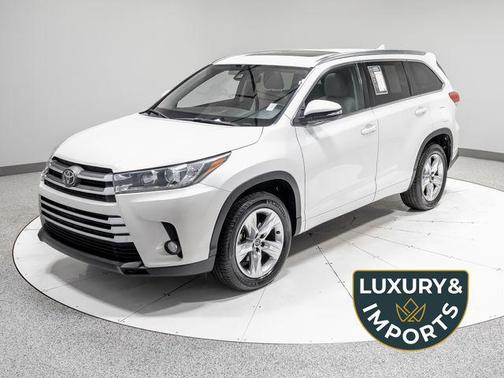 Blizzard Pearl 2017 Toyota Highlander Limited
