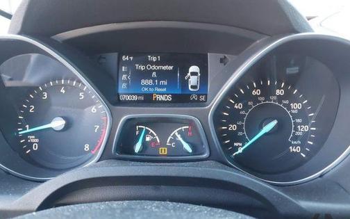 Shadow Black 2017 Ford Escape SE