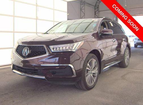 Dark Cherry Pearl 2017 Acura MDX 3.5L w/Technology Package